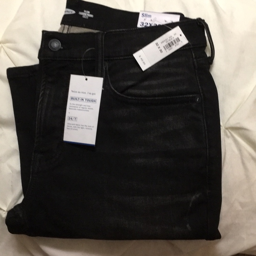 Men’s Black Slim Jeans 32X30 NWT